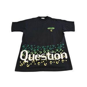 Vtg 90s Batman Forever Riddler Questions Graphic Print Single Stitch Sz XL RARE